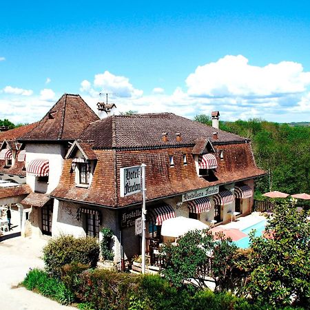 ホテル ル フェネロン Carennac エクステリア 写真